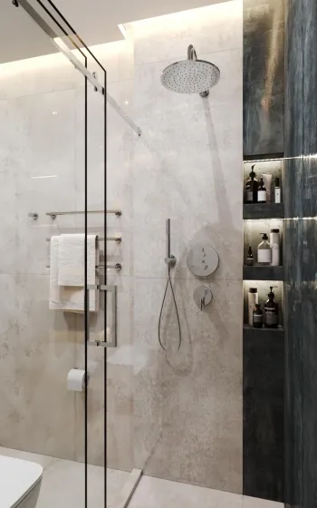 Интерьер ванной  смотреть на Basicdecor