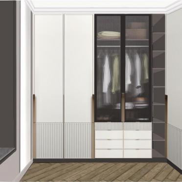 Интерьер гардеробной с гардеробной  смотреть на Basicdecor