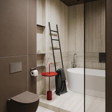 Интерьер ванной  смотреть на Basicdecor