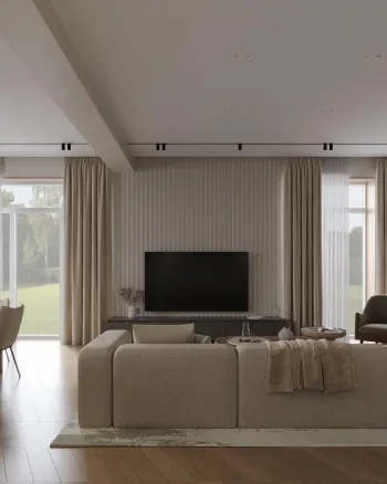 Интерьер гостиной  смотреть на Basicdecor