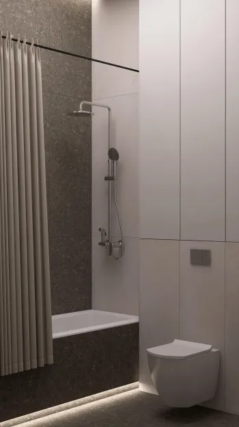 Интерьер ванной  смотреть на Basicdecor