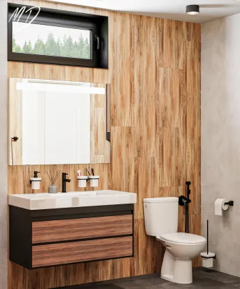 Интерьер ванной  смотреть на Basicdecor