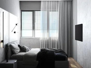 Интерьер спальни  смотреть на Basicdecor