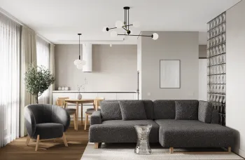 Интерьер кухни в современном стиле смотреть на Basicdecor