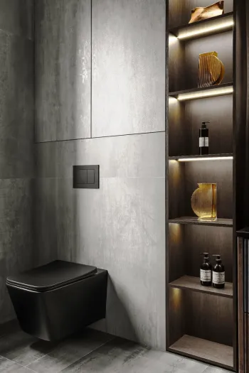 Интерьер ванной  смотреть на Basicdecor
