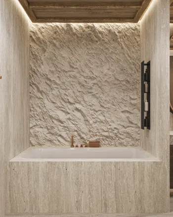 Интерьер ванной в стиле кантри, рустике и гранже смотреть на Basicdecor