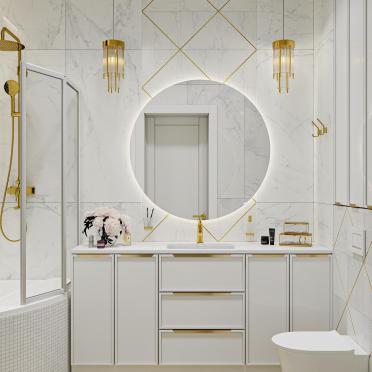 Интерьер ванной  смотреть на Basicdecor