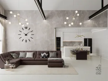 Интерьер гостиной  смотреть на Basicdecor