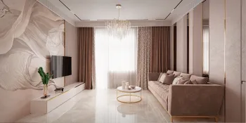 Интерьер гостиной  смотреть на Basicdecor