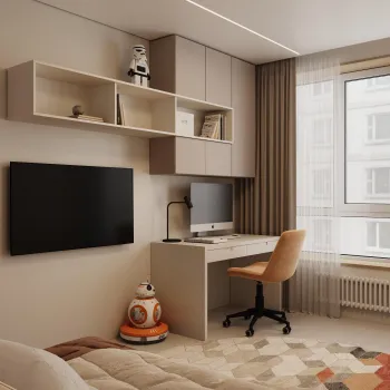 Интерьер детской  смотреть на Basicdecor