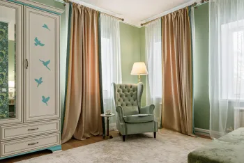 Интерьер спальни  смотреть на Basicdecor
