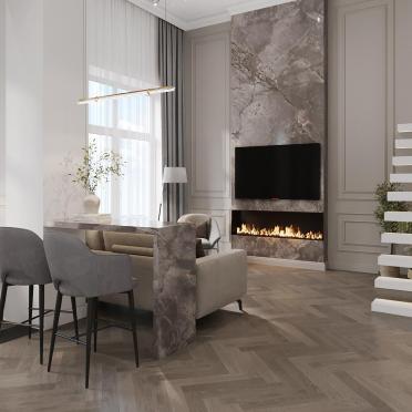 Интерьер гостиной  смотреть на Basicdecor