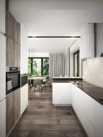 Интерьер кухни в современном стиле смотреть на Basicdecor