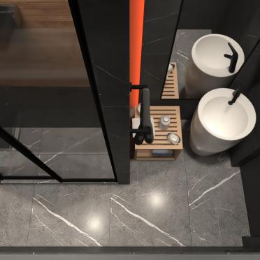 Интерьер ванной  смотреть на Basicdecor