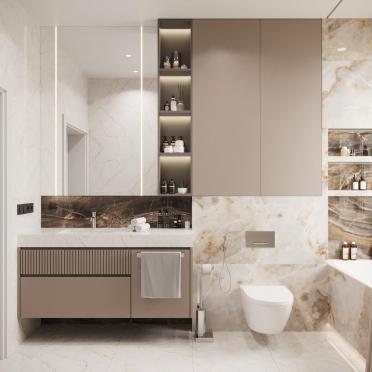 Интерьер ванной  смотреть на Basicdecor