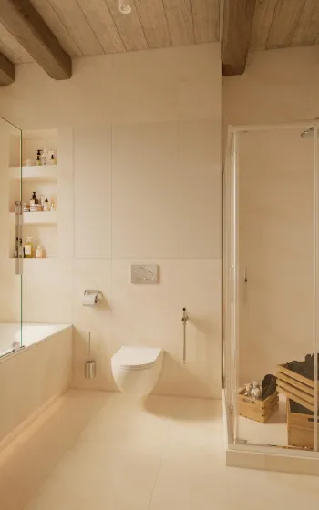 Интерьер ванной  смотреть на Basicdecor