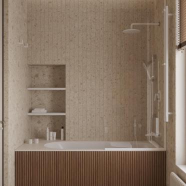 Интерьер ванной  смотреть на Basicdecor