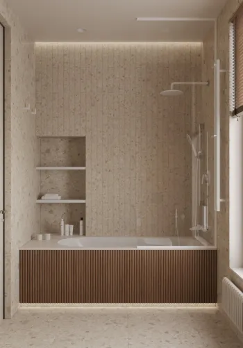 Интерьер ванной  смотреть на Basicdecor