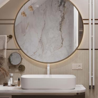Интерьер ванной  смотреть на Basicdecor