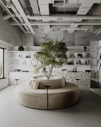 Интерьер гостиной  смотреть на Basicdecor