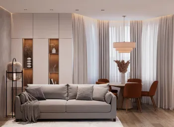 Интерьер гостиной  смотреть на Basicdecor