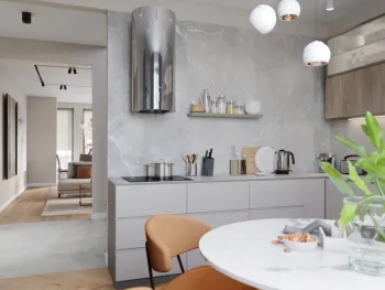 Интерьер кухни в современном стиле смотреть на Basicdecor
