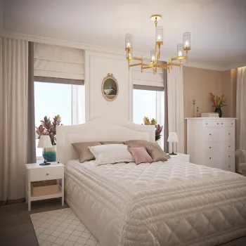 Интерьер спальни в скандинавском стиле смотреть на Basicdecor