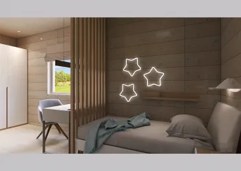 Интерьер детской c подсветкой  смотреть на Basicdecor