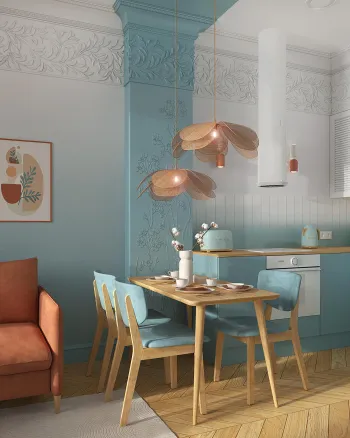 Интерьер кухни  смотреть на Basicdecor