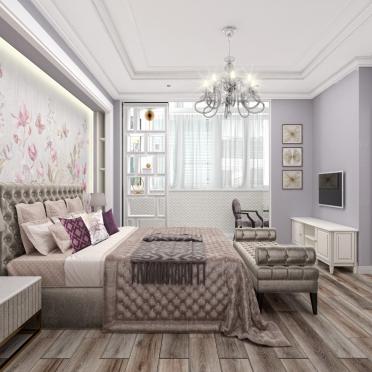 Интерьер спальни в неоклассике смотреть на Basicdecor