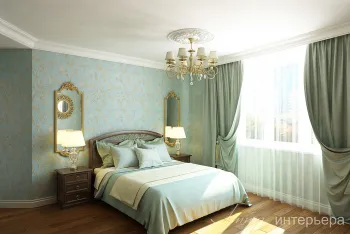 Интерьер спальни в классическом стиле смотреть на Basicdecor