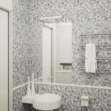 Интерьер ванной в современном стиле смотреть на Basicdecor