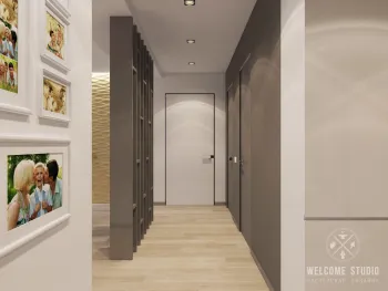 Интерьер с проходной в модернизме смотреть на Basicdecor