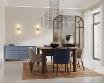 Интерьер столовой  смотреть на Basicdecor