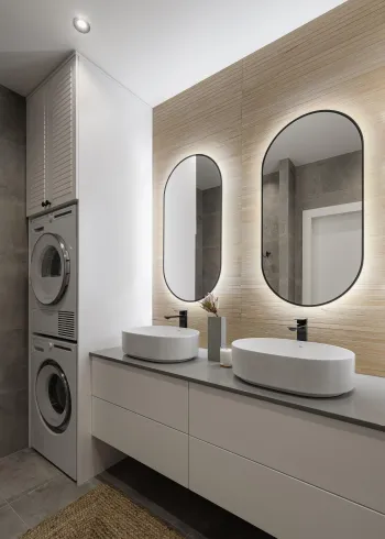 Интерьер ванной  смотреть на Basicdecor