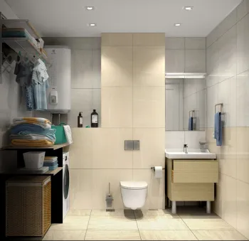 Интерьер ванной  смотреть на Basicdecor