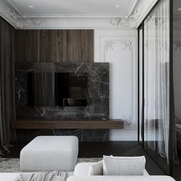 Интерьер гостиной в современном стиле смотреть на Basicdecor