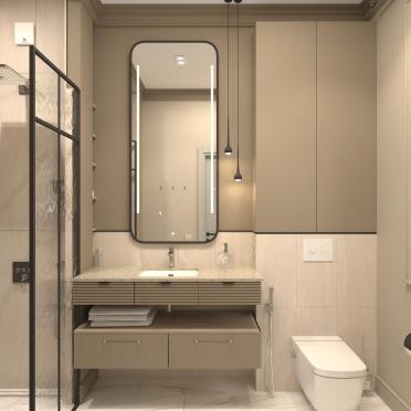 Интерьер ванной  смотреть на Basicdecor