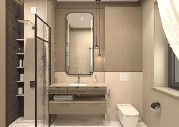 Интерьер ванной  смотреть на Basicdecor