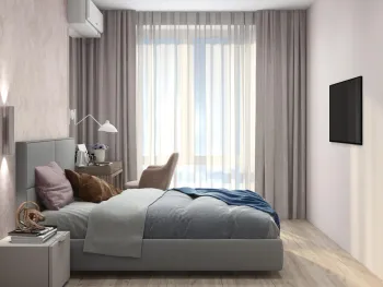 Интерьер спальни  смотреть на Basicdecor