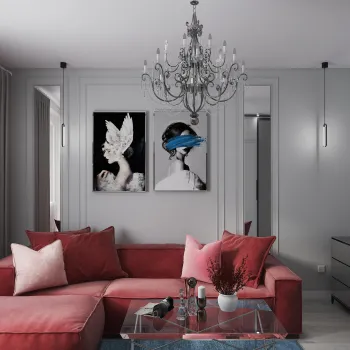 Интерьер гостиной  смотреть на Basicdecor
