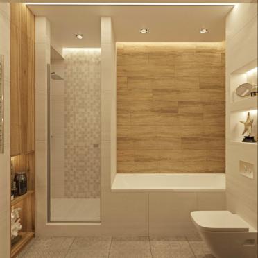 Интерьер ванной в современном стиле смотреть на Basicdecor