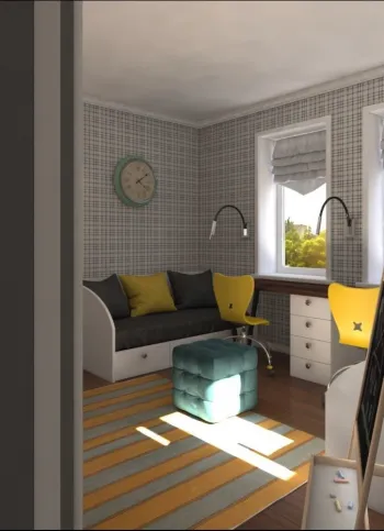 Интерьер детской  смотреть на Basicdecor