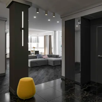 Интерьер гостиной  смотреть на Basicdecor