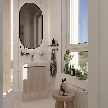 Интерьер ванной  смотреть на Basicdecor