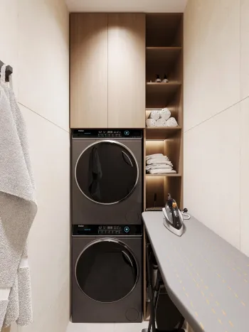 Интерьер с постирочной  смотреть на Basicdecor