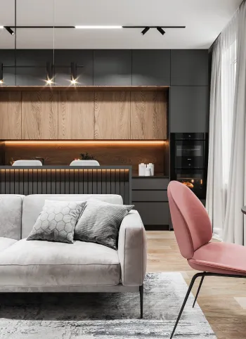 Интерьер в современном стиле смотреть на Basicdecor