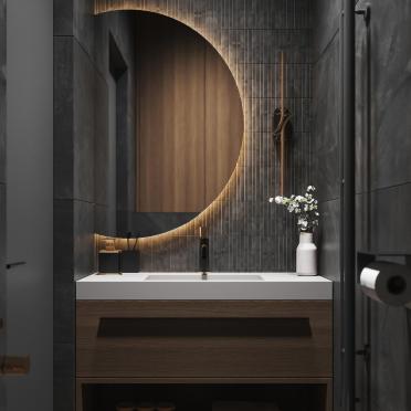 Интерьер ванной  смотреть на Basicdecor
