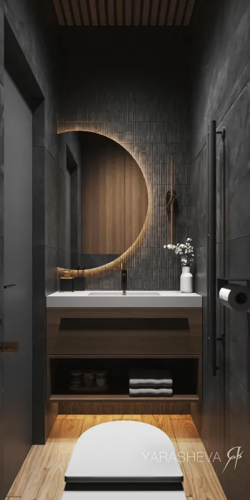Интерьер ванной  смотреть на Basicdecor