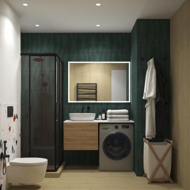 Интерьер ванной  смотреть на Basicdecor